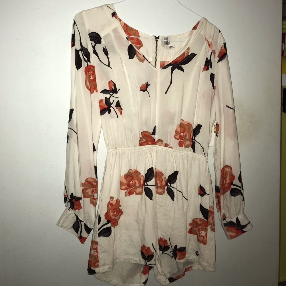 Volcom Floral Romper